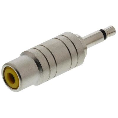 RS PRO AV Adapter, Female RCA to Male 3.5 mm Mono
