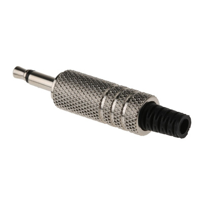 RS PRO Jack Connector 3.5 mm Cable Mount Mono Plug