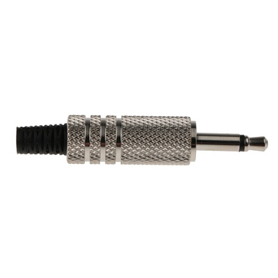 RS PRO Jack Connector 3.5 mm Cable Mount Mono Plug