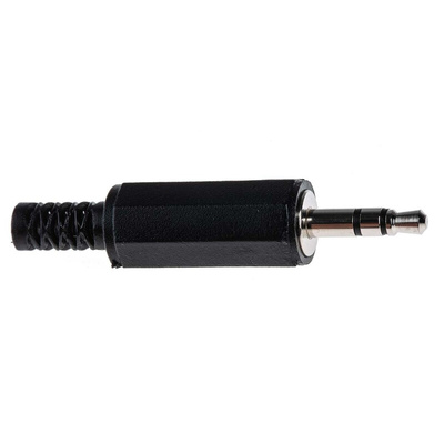 RS PRO Jack Connector 3.5 mm Cable Mount Stereo Plug