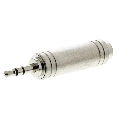 RS PRO AV Adapter, Female 1/4 in Stereo to Male 3.5 mm Stereo