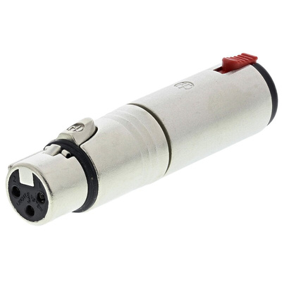Neutrik AV Adapter, Female 1/4 in Stereo to Female XLR