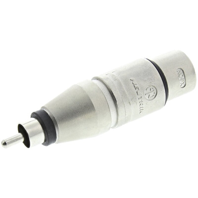 Neutrik AV Adapter, Female XLR to Male RCA