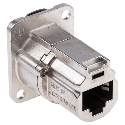 Neutrik, etherCON CAT6A D shape Connector for use with etherCON Connectors