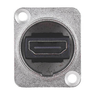 RS PRO 2 Way Female Feedthrough HDMI Connector