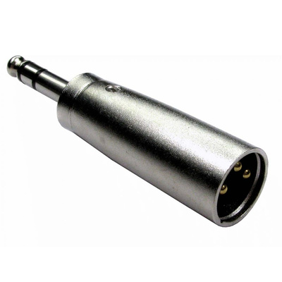 RS PRO AV Adapter, Male 1/4 in Stereo to Male XLR