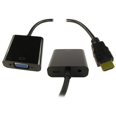 RS PRO AV Adapter, Male HDMI to Female VGA