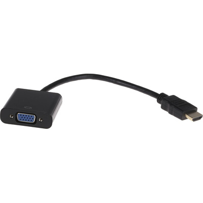 RS PRO AV Adapter, Male HDMI to Female VGA
