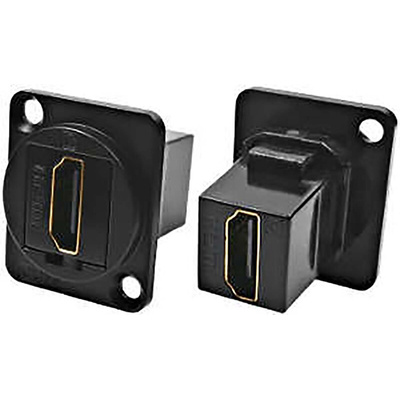 RS PRO Type A 2 Way Female Feedthrough HDMI Connector
