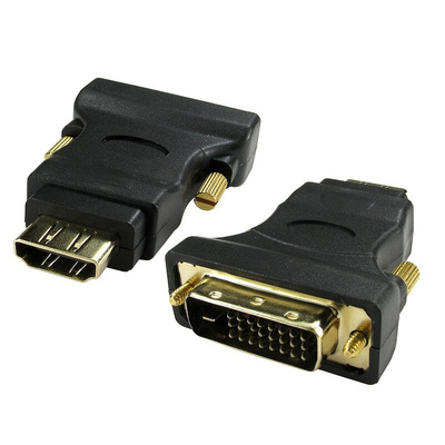 RS PRO Adapter, Male DVI-D to Female HDMI