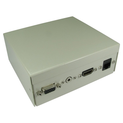 RS PRO 4 Way Female 3.5 mm Stereo Socket,HDMI, RJ 45, VGA Audio & Video Faceplate
