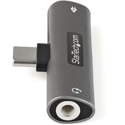 StarTech.com AV Adapter, Male USB-C to Female 3.5 mm Stereo
