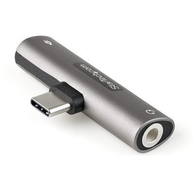 StarTech.com AV Adapter, Male USB-C to Female 3.5 mm Stereo