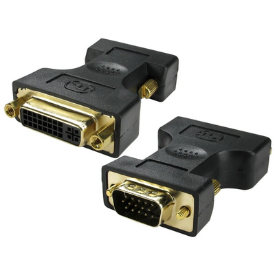 RS PRO Adapter, Male VGA to Female DVI