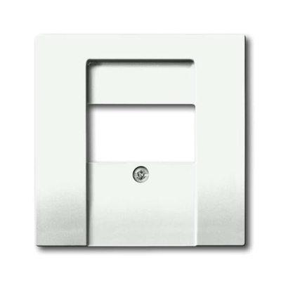 ABB 1 Way RJ11, RJ45 Faceplate