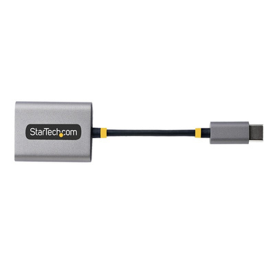 StarTech.com Audio Connector Adapter, Male USB-C to Female 3.5mm Audio Jack