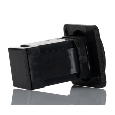 RS PRO 35 x 26 x 31 mm 19 Way Female Right Angle Feedthrough HDMI Connector