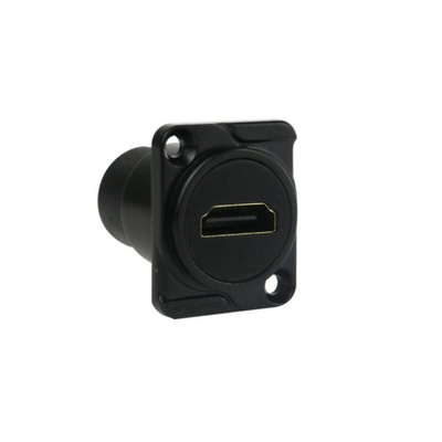 Amphenol Audio Type D 1 Way Female HDMI Connector 1.5 kV dc