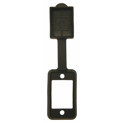 RS PRO Dust Cap for use with Slim Feedthrough Connectors