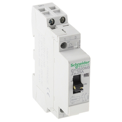 Schneider Electric TeSys GY GY25 2 Pole Contactor - 25 A, 230 V ac Coil, 2NO