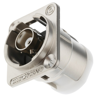 Switchcraft AV Adapter, Female BNC to Female RCA