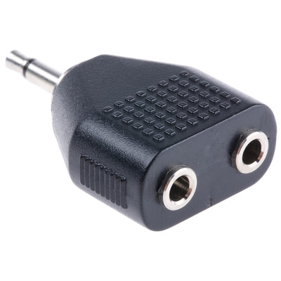RS PRO Adapter, Female 3.5 mm Mono to Male 3.5mm Audio Jack