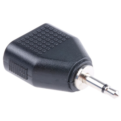 RS PRO Adapter, Female 3.5 mm Mono to Male 3.5mm Audio Jack