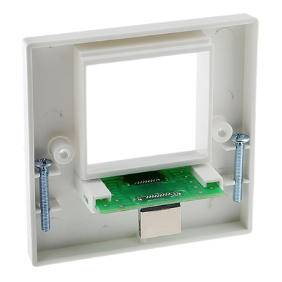 RS PRO Single Gang 1 Way HDMI Faceplate