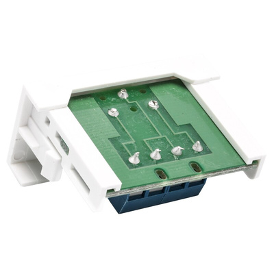 RS PRO Single Gang 1 Way Female 3.5 mm Stereo Audio Jack Faceplate