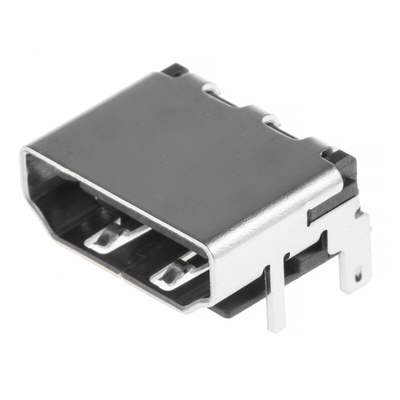 Wurth Elektronik Standard 19 Way Female Right Angle HDMI Connector 40 V dc