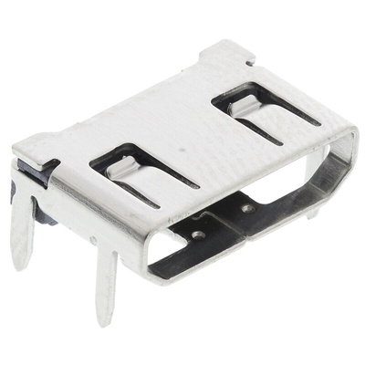 Wurth Elektronik Miniature 19 Way Female Right Angle HDMI Connector 40 V