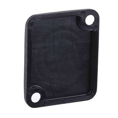 Neutrik, D Dummy Plate for use with Cover D-Shape Cutouts
