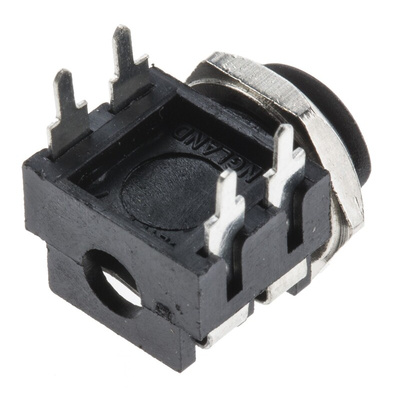 RS PRO Jack Connector 3.5 mm PCB Mount Mono Socket