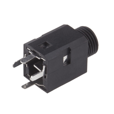 RS PRO Jack Connector 3.5 mm PCB Mount Stereo Socket
