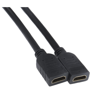RS PRO Single Gang 2 Way Female HDMI Faceplate
