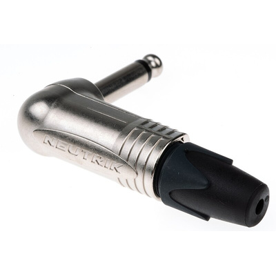 Neutrik Jack Connector 6.35 mm Cable Mount Mono Plug, 2Pole