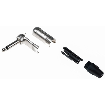 Neutrik Jack Connector 6.35 mm Cable Mount Mono Plug, 2Pole