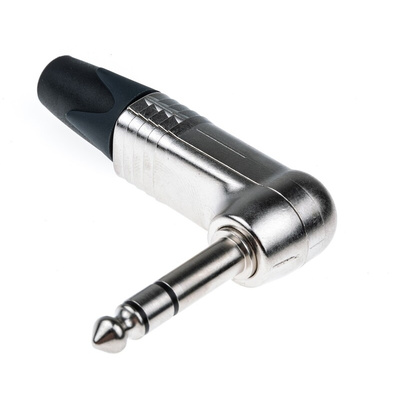 Neutrik Jack Connector 6.35 mm Cable Mount Stereo Plug, 3Pole