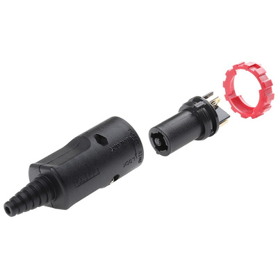 RS PRO Cable Mount Loudspeaker Connector Plug, 4 Way, 20A, Screw Down, Solder Termination