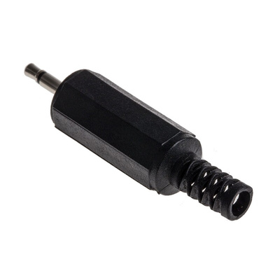 RS PRO Jack Connector 2.5 mm Cable Mount Mono Plug