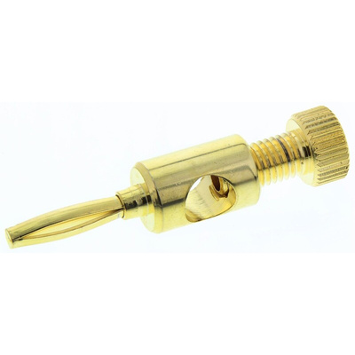 RS PRO Loudspeaker Connector Plug, 1 Way, 16A, Screw Down Termination