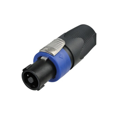 Neutrik Cable Mount Loudspeaker Connector Socket, 4 Way, 40A, Screw Down Termination