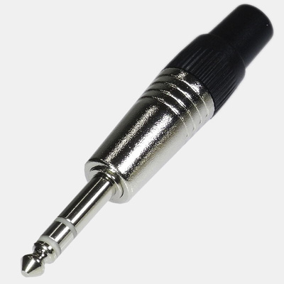 RS PRO Jack/TRS Connector 6.35 mm Stereo Plug 1A