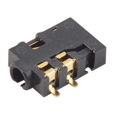 CUI Devices Jack Connector 2.5 mm Surface Mount Jack Connector Socket
