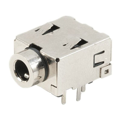 CUI Devices Jack Connector 3.5 mm Through Hole Jack Connector Socket