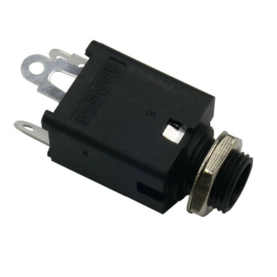 Amphenol Audio Jack Connector 1/4 in PCB Phone Jack Socket 10A