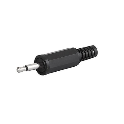 Schurter Jack Plug 2.5 mm Cable Mount Audio Plug Plug 500mA