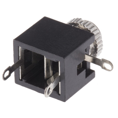 Belden Jack Connector 3.5 mm Chassis Mount Mono Socket, 2Pole