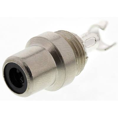 RS PRO Cable Mount RCA Socket, Nickel, 5A