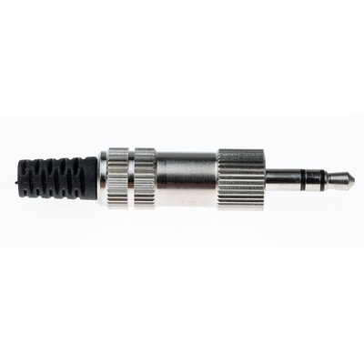 Lumberg Jack Connector 3.5 mm Cable Mount Stereo Plug, 3Pole 1A
